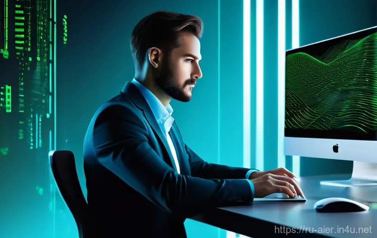 AI 프로젝트의 데이터 프라이버시 관리 - **Prompt 1: The Invisible Data Tapestry**
    "A young adult, casually dressed in a comfortable swea...