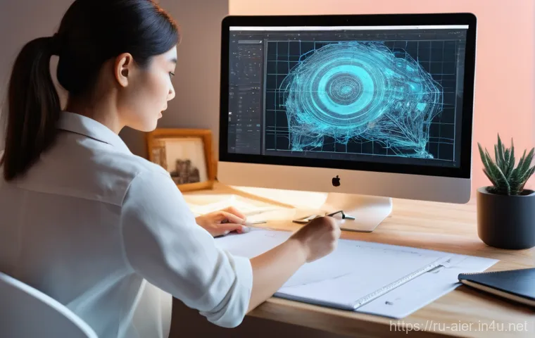 인공지능 기술의 법적 쟁점 - **AI Oversight and Human Responsibility in a Control Room**
    A futuristic, softly lit control roo...