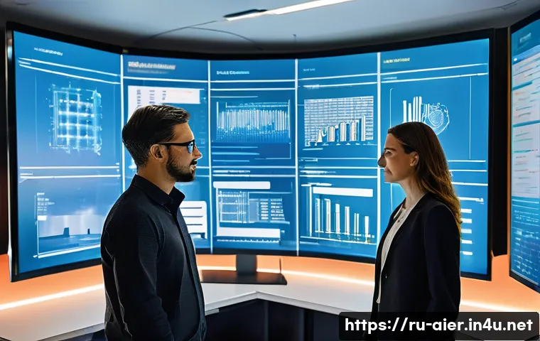 AI 프로젝트의 기술 스택 선택 가이드 - **Prompt 1: The Crossroads of AI Innovation**
    A diverse team of male and female adult software e...